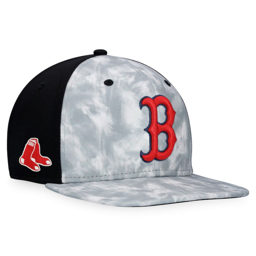 Boston Red Sox Majestic Smoke Dye Snapback Hat Gray