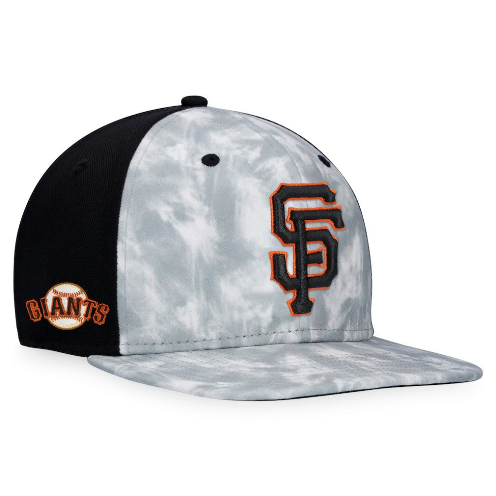 San Francisco Giants Majestic Smoke Dye Snapback Hat Gray