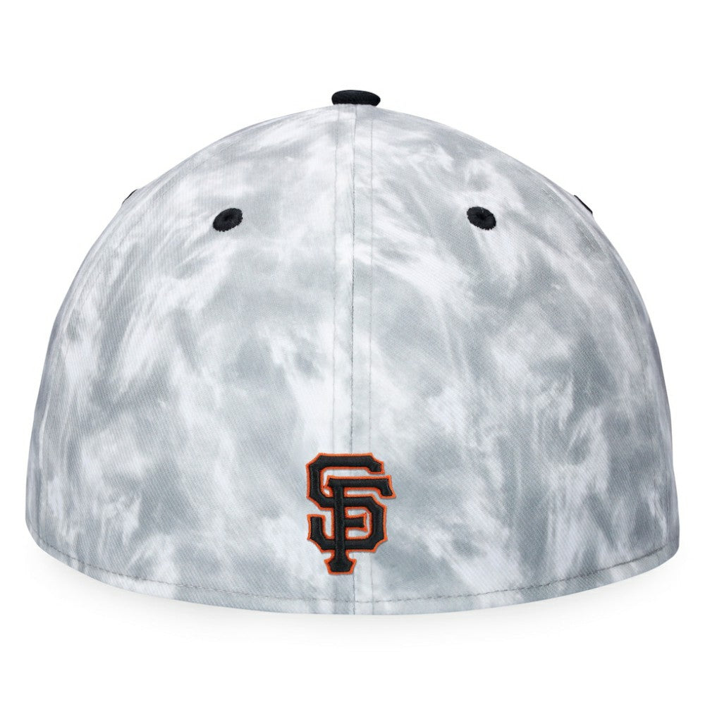 San Francisco Giants Smoke Dye Fitted Hat Black/White