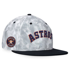 Houston Astros Smoke Dye Fitted Hat Black/White