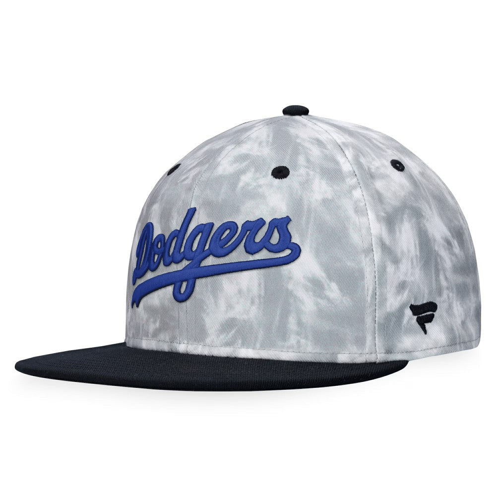 Los Angeles Dodgers Smoke Dye Fitted Hat Black/White