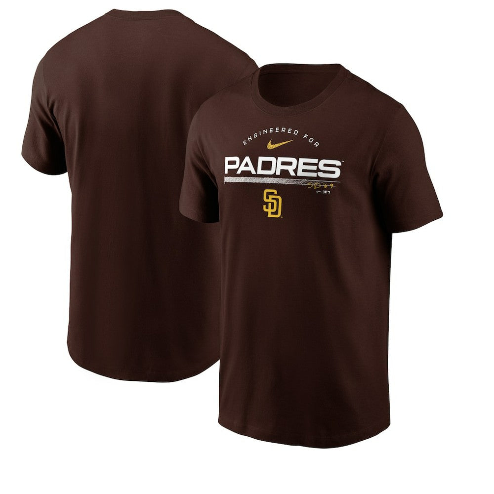 San Diego Padres Team Engineered Performance T-Shirt Brown | Nike