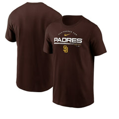 San Diego Padres Team Engineered Performance T-Shirt Brown | Nike