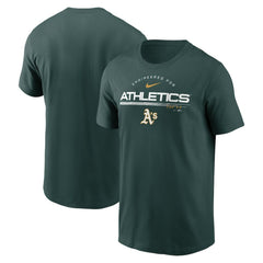 Athletics Team Engineered Performance T-Shirt Green | Nike
