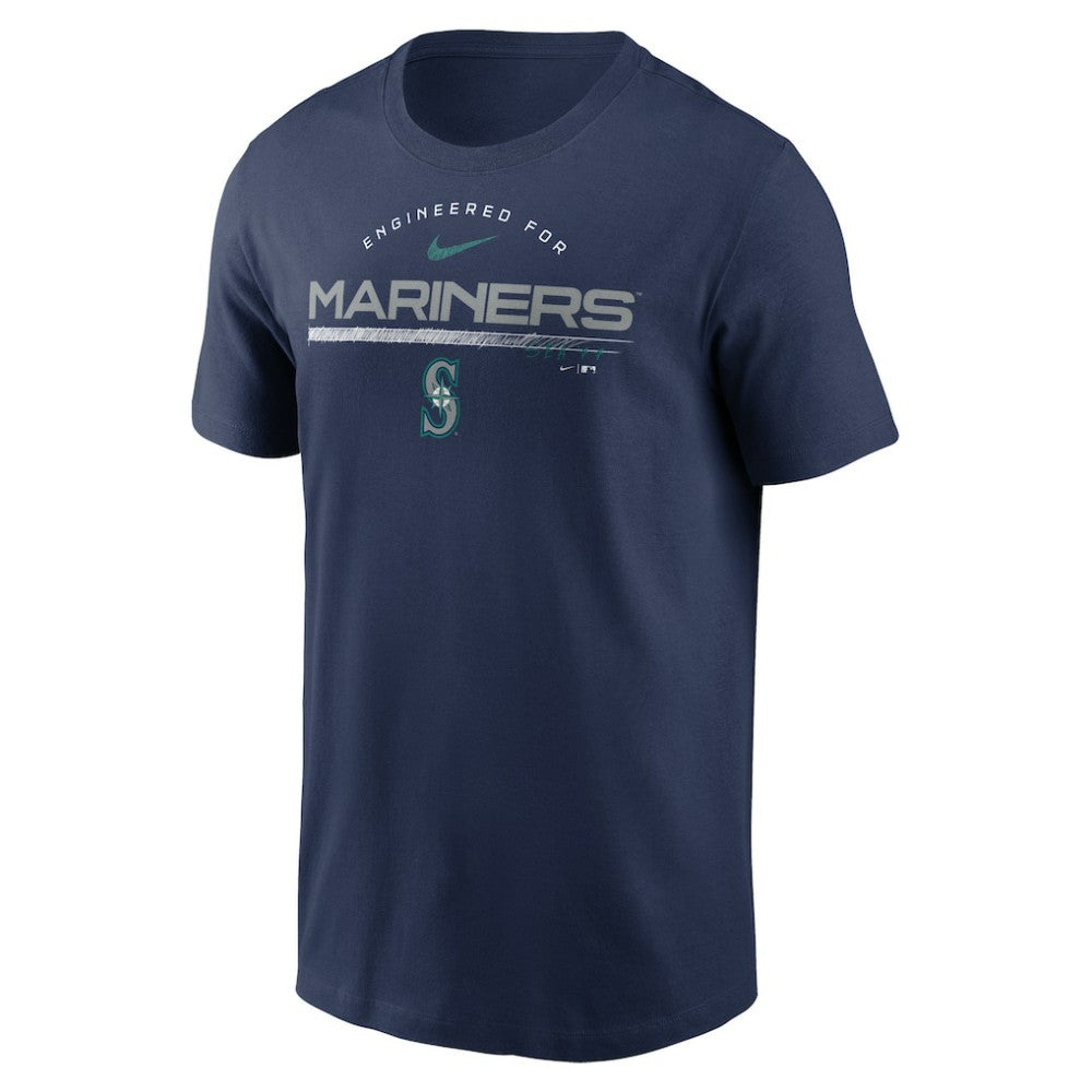 Seattle Mariners Team Engineered Performance T-Shirt Navy | Nike