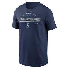 Seattle Mariners Team Engineered Performance T-Shirt Navy | Nike
