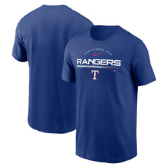Texas Rangers Team Engineered Performance T-Shirt Royal | Nike
