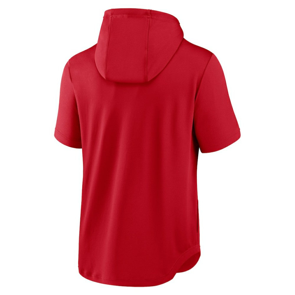 St. Louis Cardinals Springer Short Sleeve Team Pullover Hoodie Red | Nike