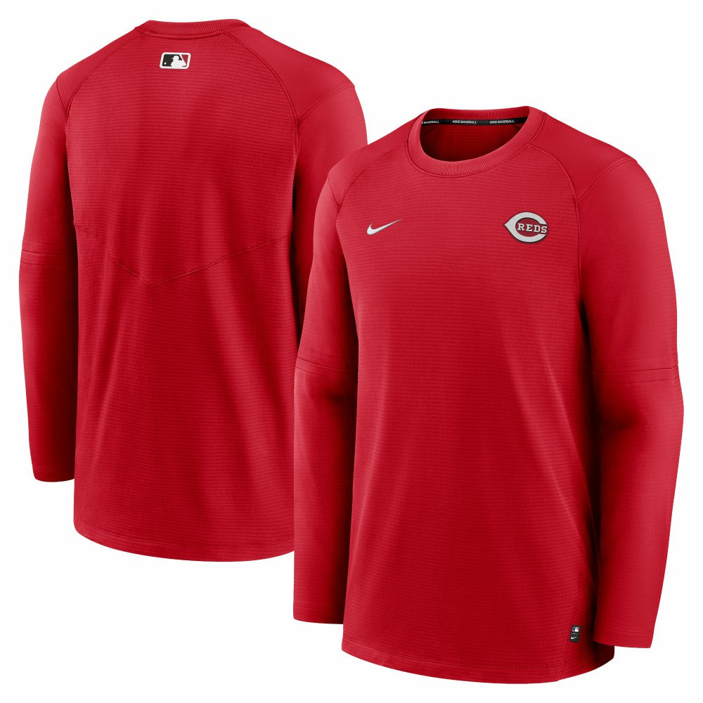 Cincinnati Reds Authentic Collection Logo Performance Long Sleeve T-Shirt Red | Nike
