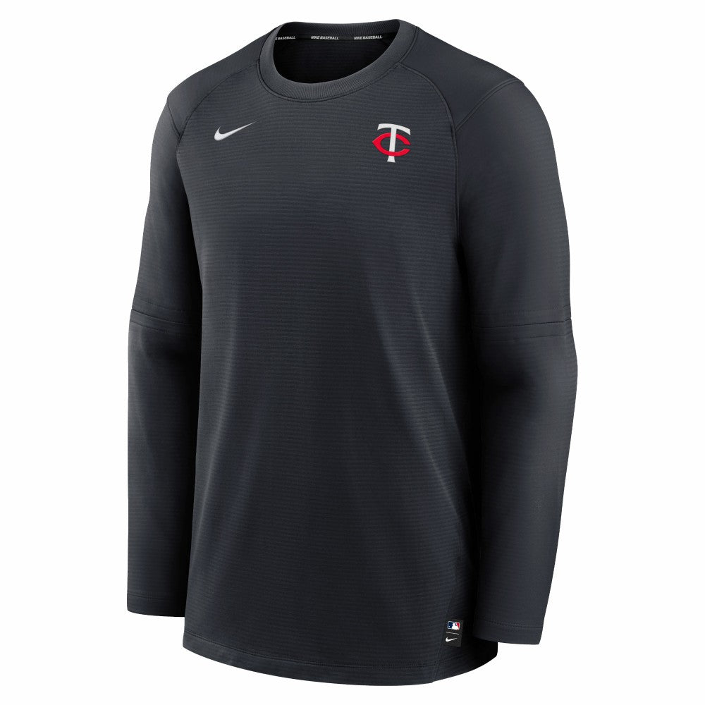 Minnesota Twins Authentic Collection Logo Performance Long Sleeve T-Shirt Navy | Nike
