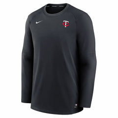 Minnesota Twins Authentic Collection Logo Performance Long Sleeve T-Shirt Navy | Nike