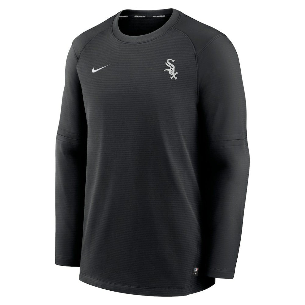 Chicago White Sox Authentic Collection Logo Performance Long Sleeve T-Shirt Black | Nike