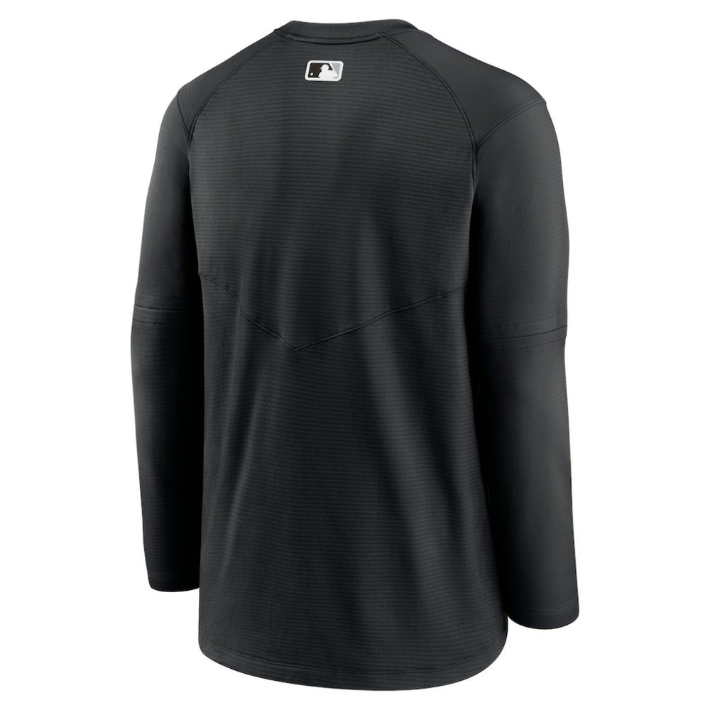 Chicago White Sox Authentic Collection Logo Performance Long Sleeve T-Shirt Black | Nike