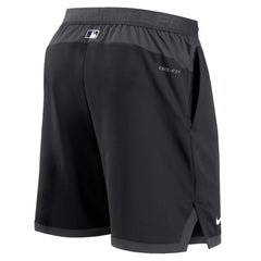 Colorado Rockies Authentic Collection Flex Vent Performance Shorts Black | Nike