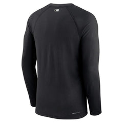 Chicago White Sox Authentic Collection Game Raglan Performance Long Sleeve T-Shirt Black | Nike