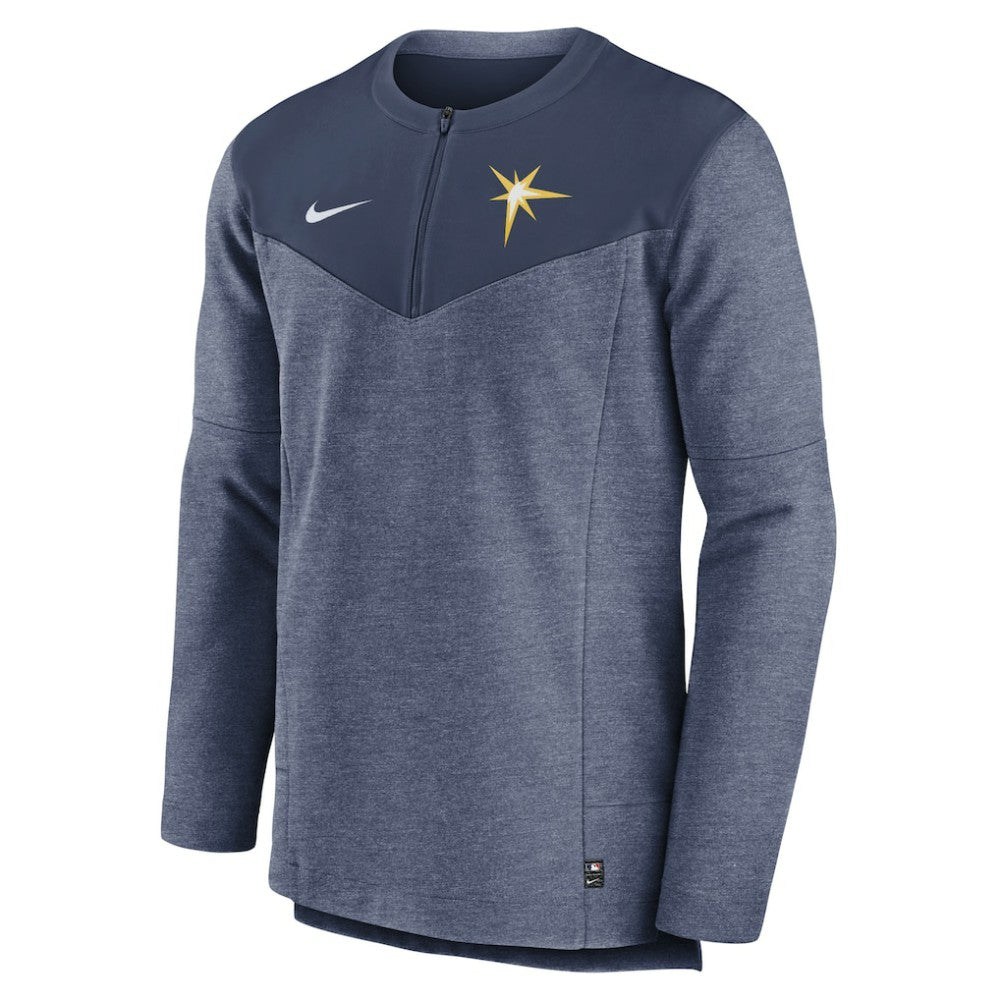 Tampa Bay Rays Authentic Collection Game Time Performance Half-Zip Top Navy | Nike