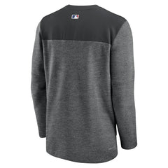 Miami Marlins Authentic Collection Game Time Performance Half-Zip Top Black | Nike