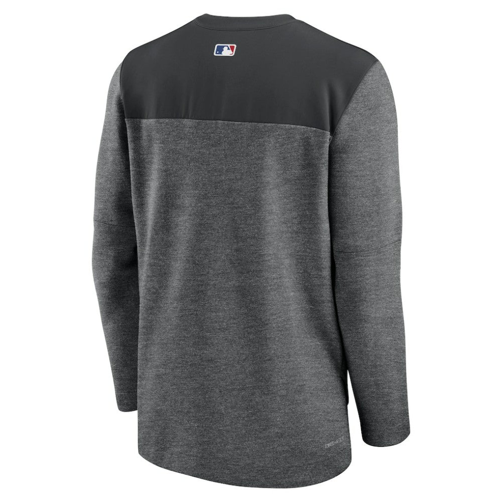 Baltimore Orioles Authentic Collection Game Time Performance Half-Zip Top Black | Nike