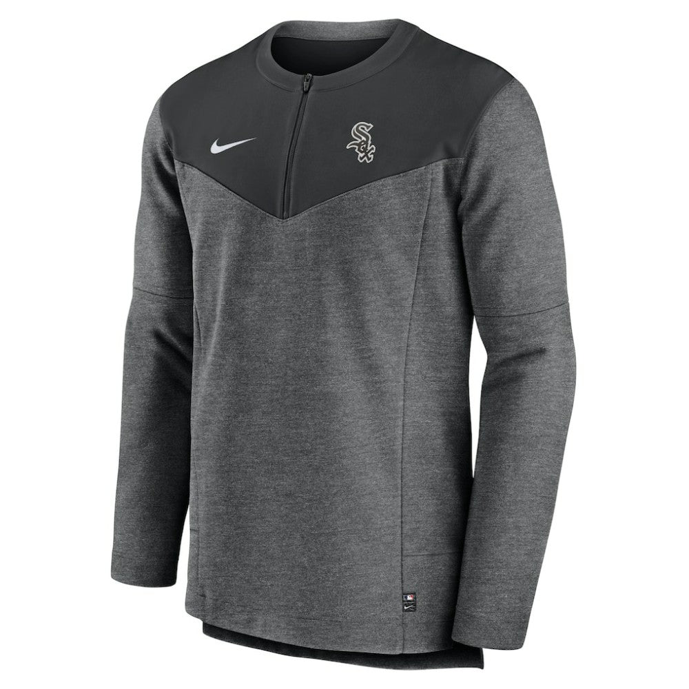 Chicago White Sox Authentic Collection Game Time Performance Half-Zip Top Black | Nike