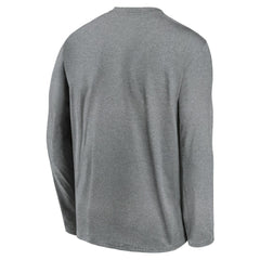 San Francisco Giants Authentic Collection Team Logo Legend Performance Long Sleeve T-Shirt Heather Gray | Nike