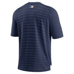 Houston Astros Authentic Collection Pregame Raglan Performance V-Neck T-Shirt Navy | Nike