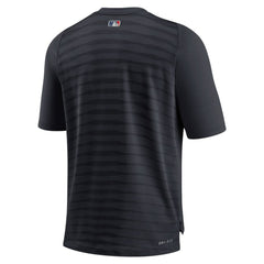 Detroit Tigers Authentic Collection Pregame Raglan Performance V-Neck T-Shirt Navy | Nike