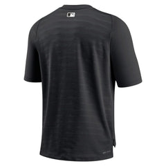 Chicago White Sox Authentic Collection Pregame Raglan Performance V-Neck T-Shirt Black | Nike
