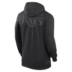 Tampa Bay Rays Authentic Collection Travel Performance Lightweight Full-Zip Hoodie Black | Nike