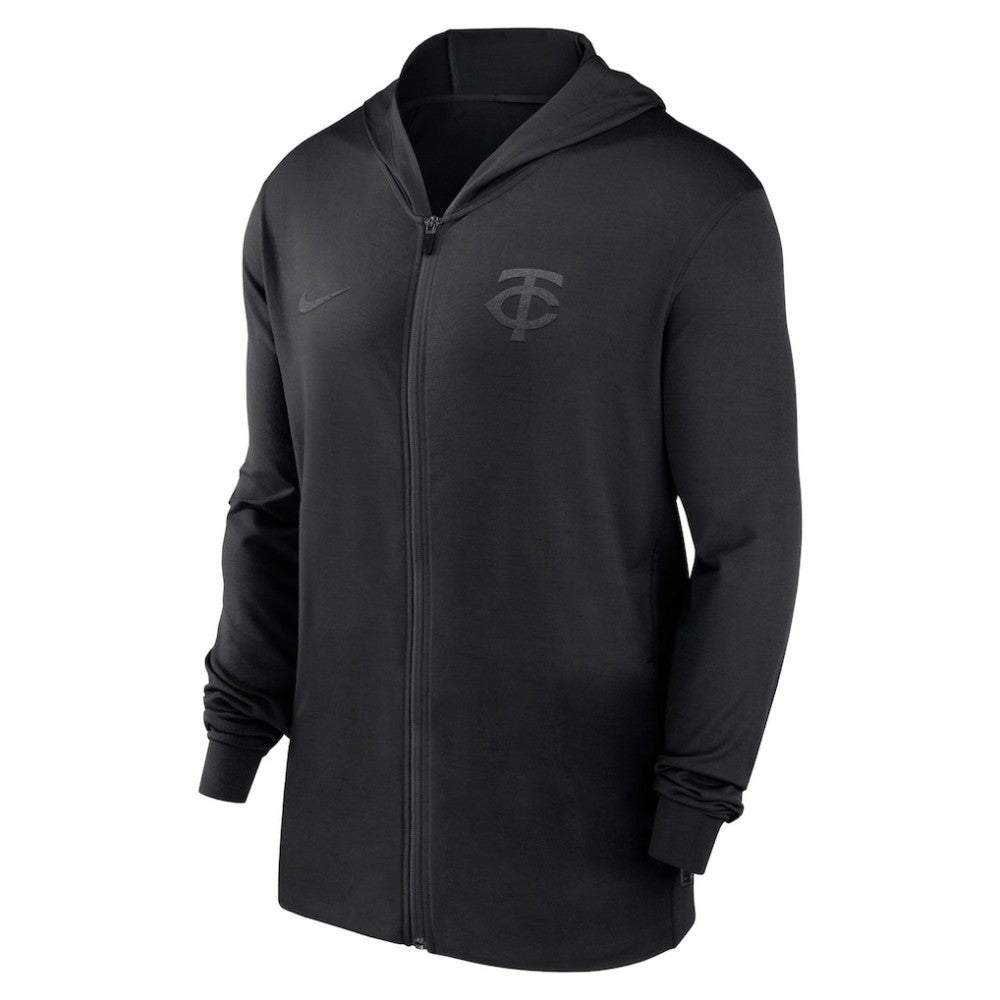 Minnesota Twins Authentic Collection Travel Performance Lightweight Full-Zip Hoodie | Nike