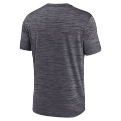 Cincinnati Reds Authentic Collection Velocity Performance Practice T-Shirt Heather Charcoal | Nike