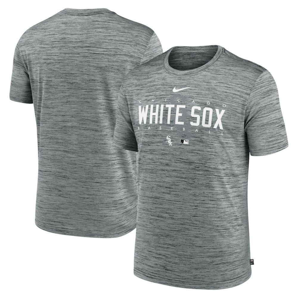 Chicago White Sox Authentic Collection Velocity Performance Practice T-Shirt Heather Gray | Nike