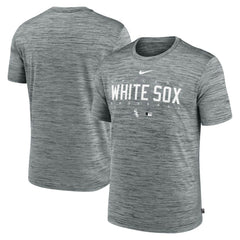 Chicago White Sox Authentic Collection Velocity Performance Practice T-Shirt Heather Gray | Nike