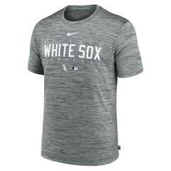 Chicago White Sox Authentic Collection Velocity Performance Practice T-Shirt Heather Gray | Nike