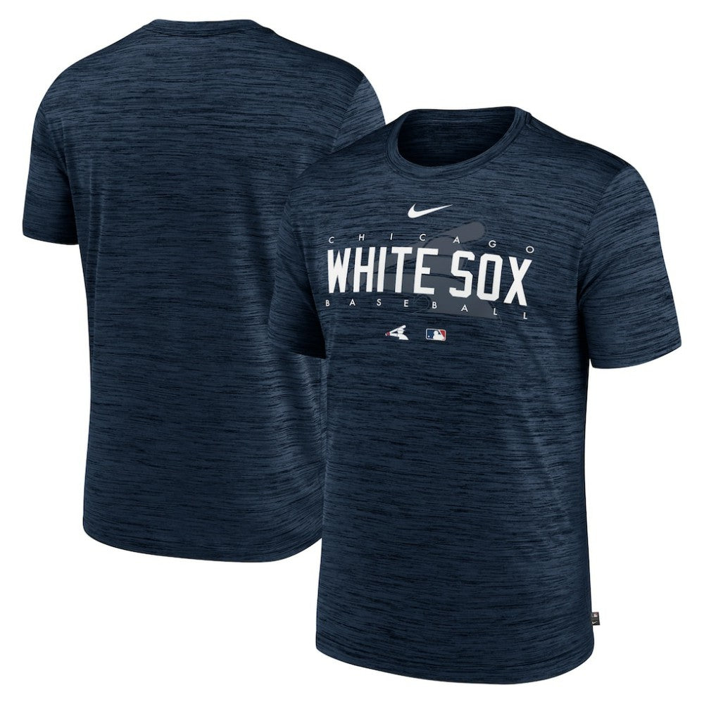 Chicago White Sox Authentic Collection Velocity Performance Practice T-Shirt Navy | Nike