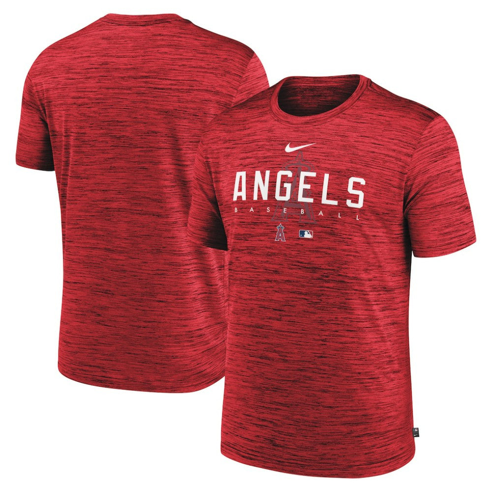 Los Angeles Angels Authentic Collection Velocity Performance Practice T-Shirt Red | Nike