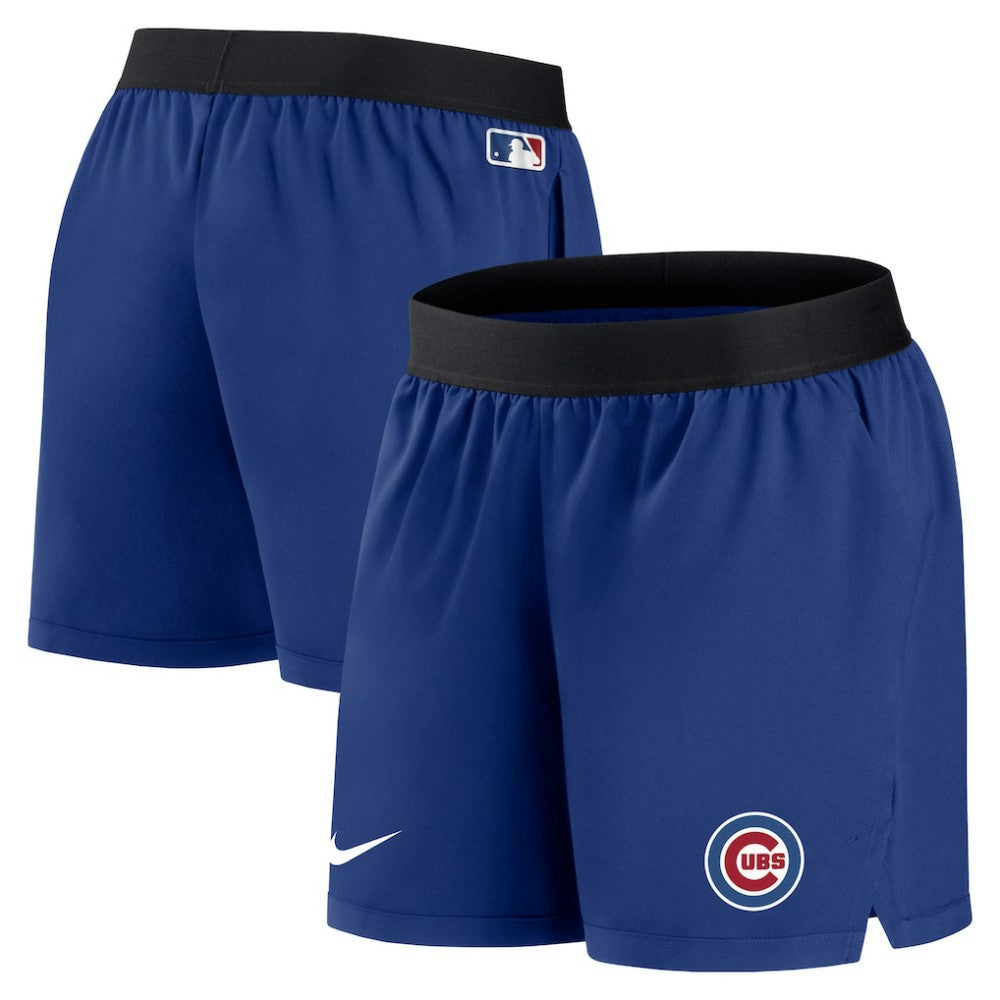 Chicago Cubs Women's Authentic Collection Team Performance Shorts Royal | Nike