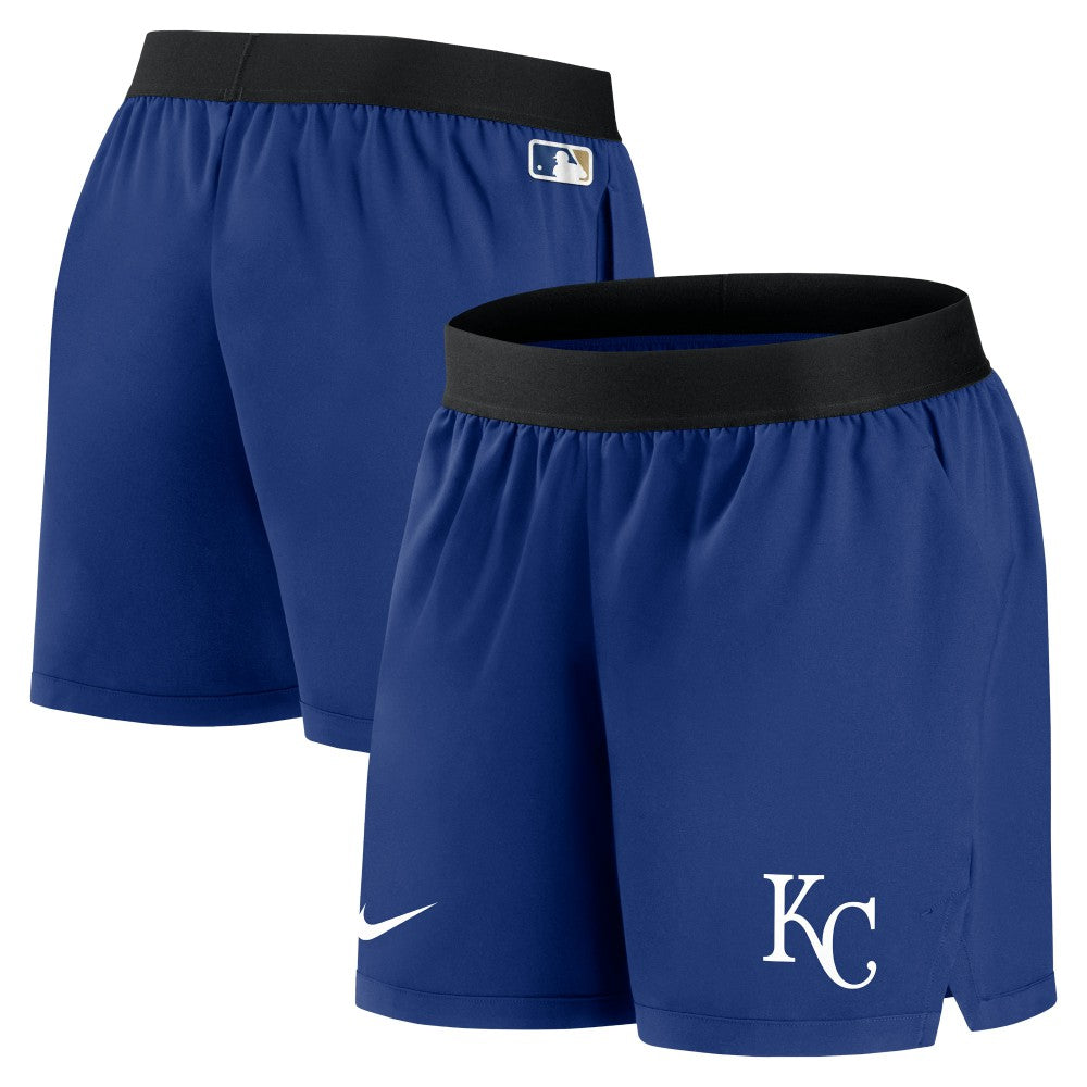 Kansas City Royals Women's Authentic Collection Team Performance Shorts Royal | Nike