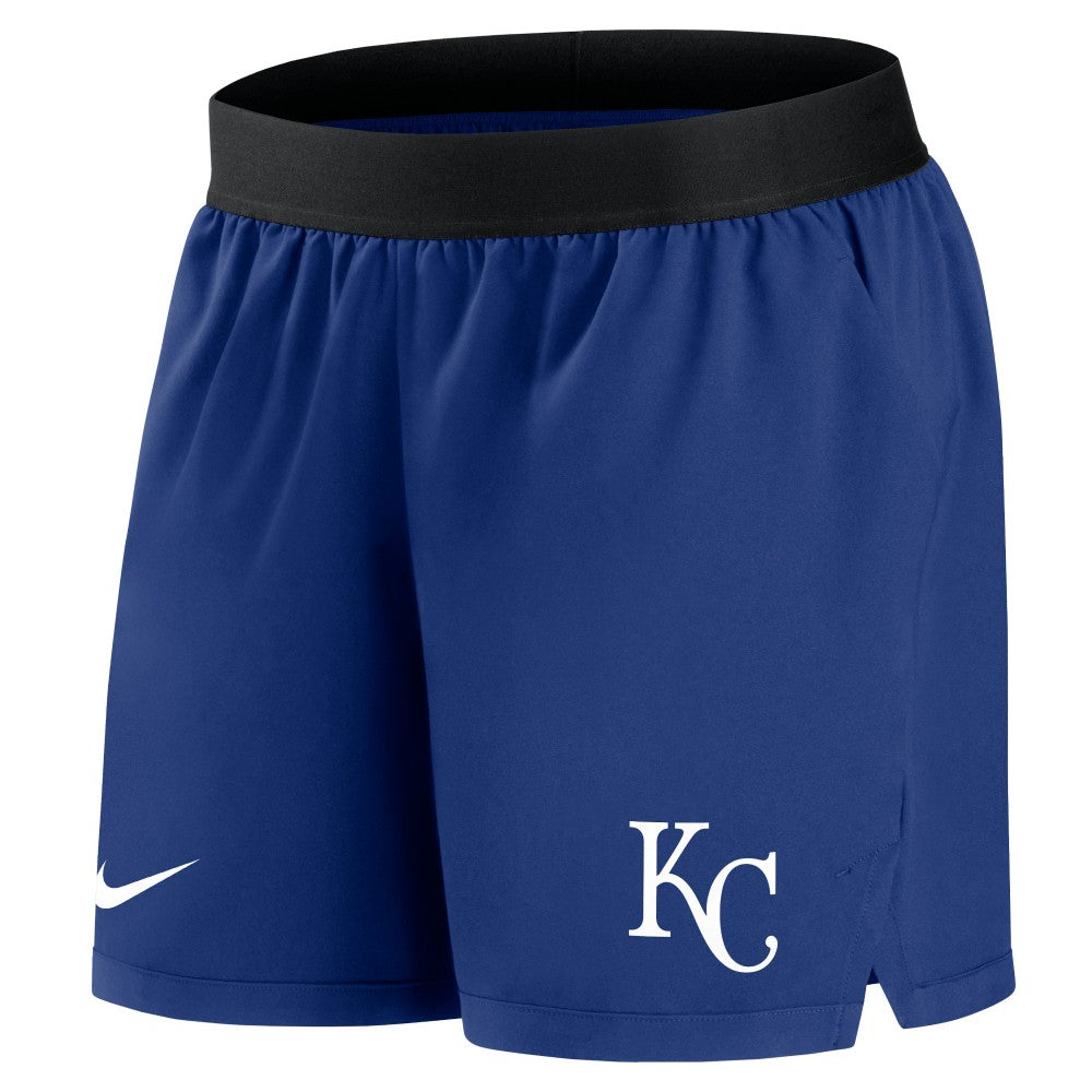 Kansas City Royals Women's Authentic Collection Team Performance Shorts Royal | Nike