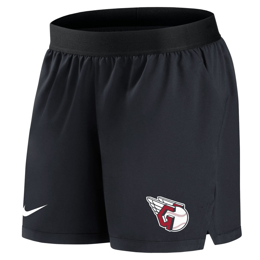Cleveland Guardians Women's Authentic Collection Team Performance Shorts Navy | Nike