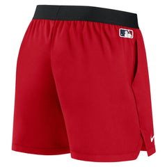 Los Angeles Angels Women's Authentic Collection Team Performance Shorts Red | Nike