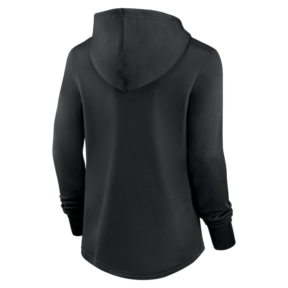Colorado Rockies Women's Authentic Collection Pregame Performance Pullover Hoodie Black | Nike