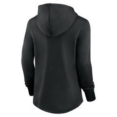 Miami Marlins Women's Authentic Collection Pregame Performance Pullover Hoodie Black | Nike