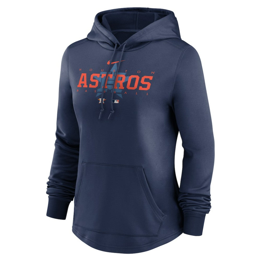 Houston Astros Women's Authentic Collection Pregame Performance Pullover Hoodie Navy | Nike