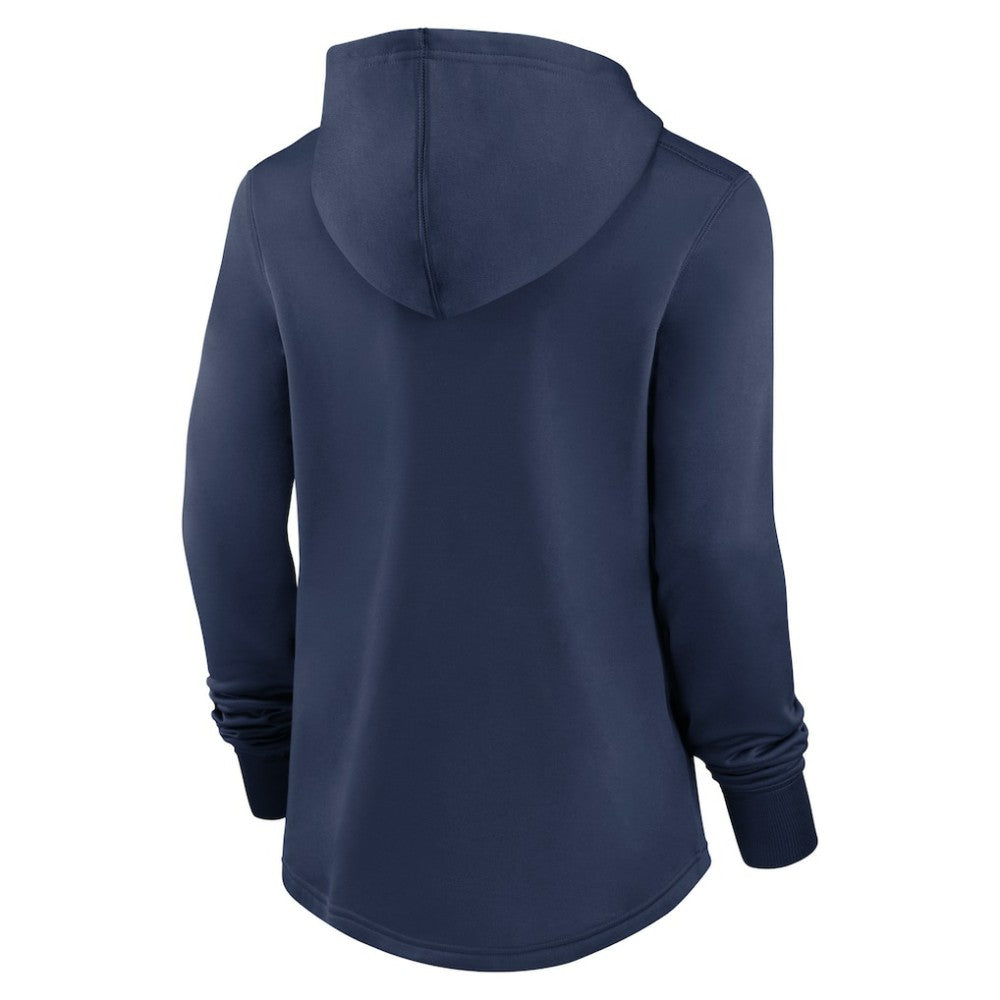 Tampa Bay Rays Women's Authentic Collection Pregame Performance Pullover Hoodie Navy | Nike
