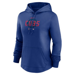 Chicago Cubs Women's Authentic Collection Pregame Performance Pullover Hoodie Royal | Nike