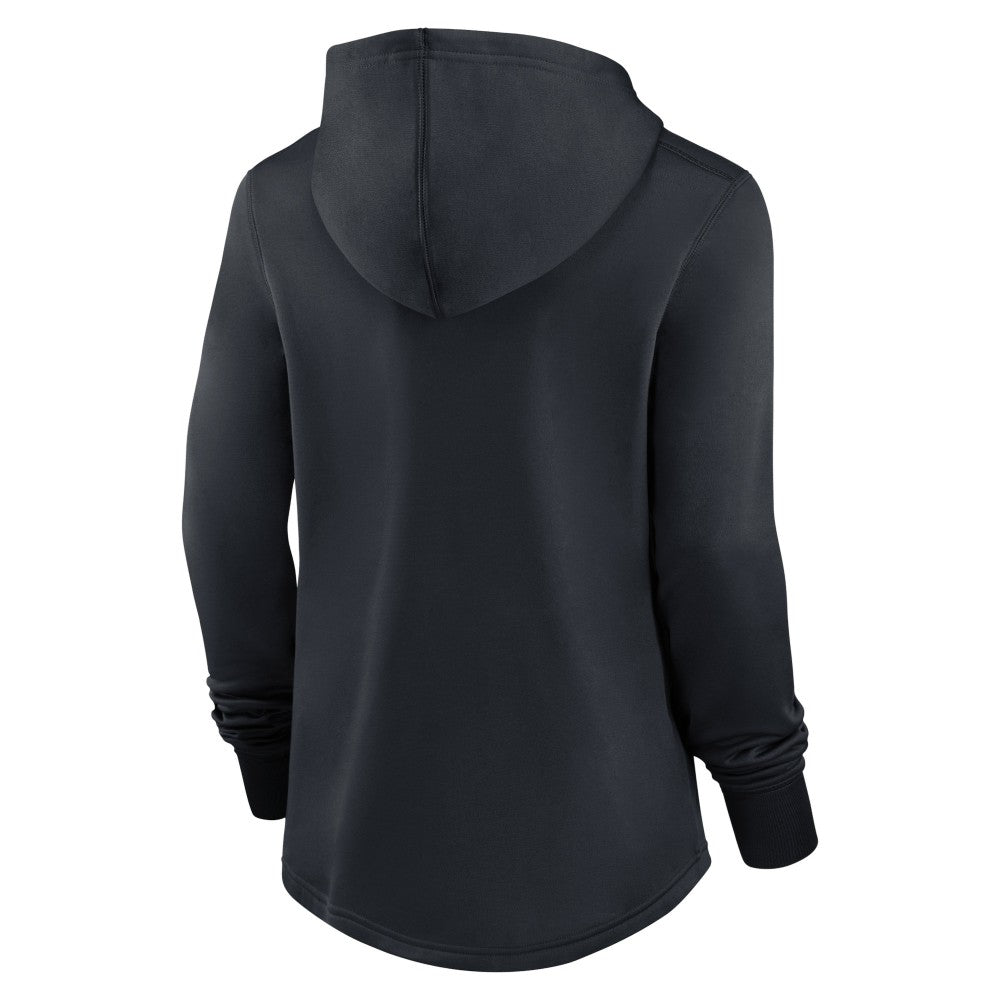 Cleveland Guardians Women's Authentic Collection Pregame Performance Pullover Hoodie Navy | Nike