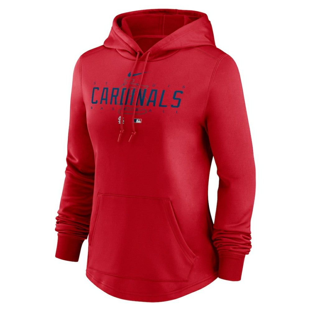 St. Louis Cardinals Women's Authentic Collection Pregame Performance Pullover Hoodie Red | Nike