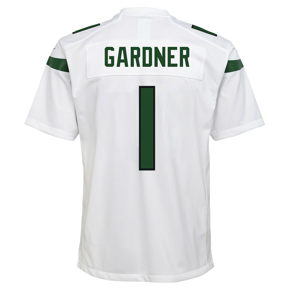 Ahmad Sauce Gardner New York Jets Youth Game Jersey - White