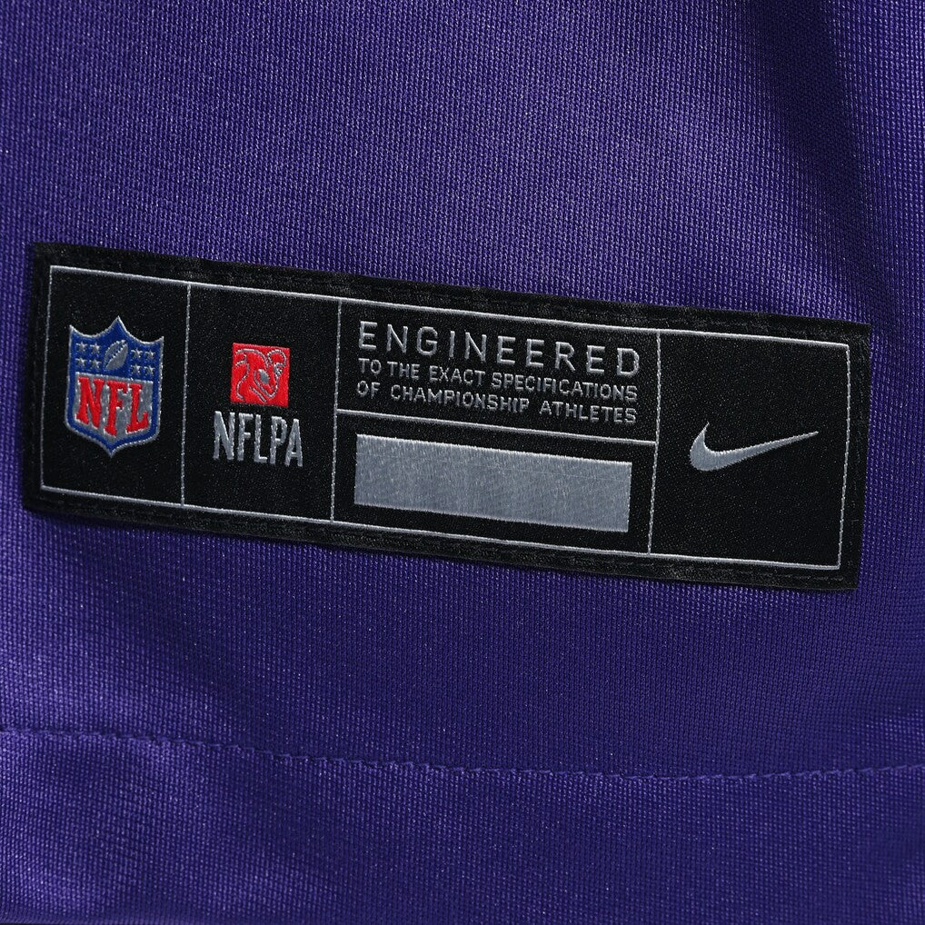 Andrew Booth Jr. Minnesota Vikings Player Game Jersey - Purple
