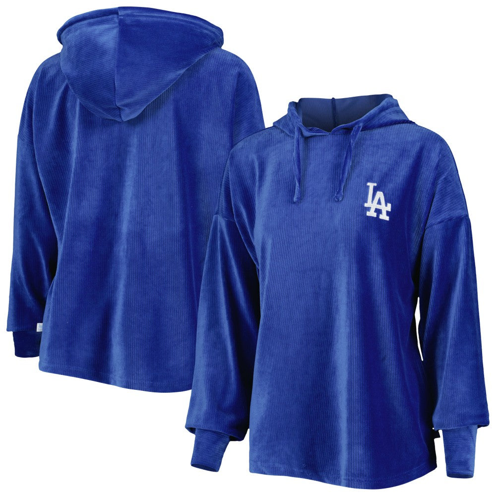 Los Angeles Dodgers Touch Women's End Line Pullover Hoodie Royal